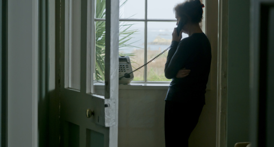 Kate Fahy as Patricia in ARCHIPELAGO, a film by Joanna Hogg.