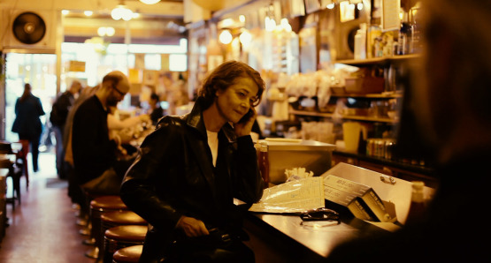 Charlotte Rampling in a scene from
Angelina Maccarone's documentary
CHARLOTTE RAMPLING: THE LOOK. 