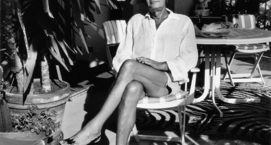 Helmut Newton, Monte Carlo, 1987. Photo by Alice Springs.