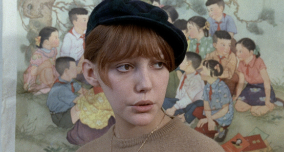 Anne Wiazemsky as Veronique in LA CHINOISE.