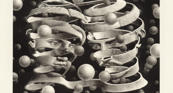 "Band" by M.C. Escher @ The M.C. Escher Company B.V.- Baarn - the Netherlands