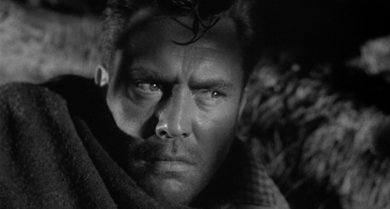 Edmund O'Brien, a veteran of many a film noir, here plays Roy Collins in Ida Lupino's THE HITCH-HIKER.