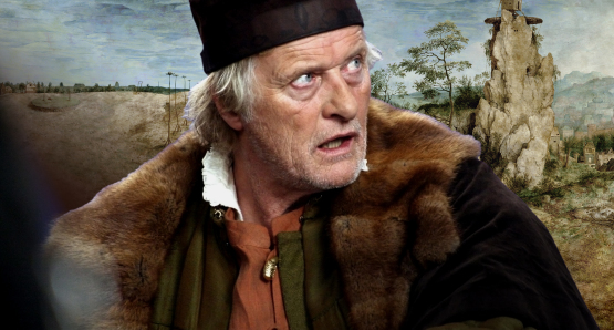 Rutger Hauer as Pieter Bruegel in Lech Majewski's THE MILL &amp; THE CROSS.