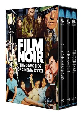 Film Noir: The Dark Side of Cinema XVIII [City of Shadows / Crashout / Finger Man]