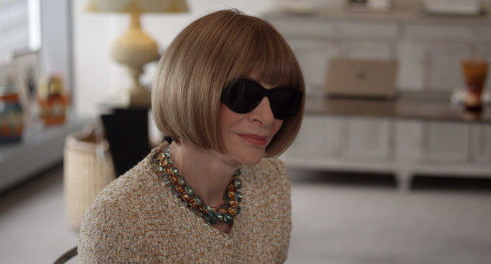 Anna Wintour in a scene from the film, courtesy Kino Lorber.