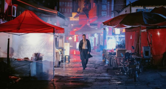 Jue Huang in a scene from <i>Long Day's Journey Into Night</I>. Photo by Bai Linghai, courtesy Kino Lorber.
