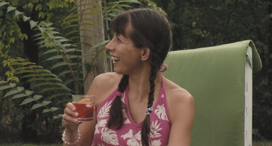 Kathryn Worth as Anna in UNRELATED, a film by Joanna Hogg.