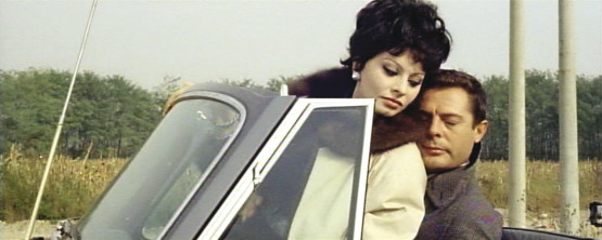 Marcello Mastroianni and Sophia Loren in Yesterday, Today and Tomorrow.