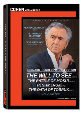 Bernard-Henri Lévy Collection: The Will to See, Peshmerga, The Battle of Mosul, The Oath of Tobruk