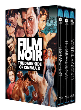 Film Noir: The Dark Side of Cinema X [Flesh and Fury / The Square Jungle / World in My Corner]