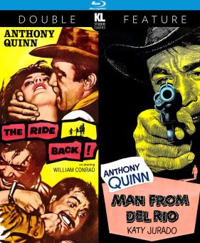 Man From Del Rio | The Ride Back  - Anthony Quinn Western Double Feature